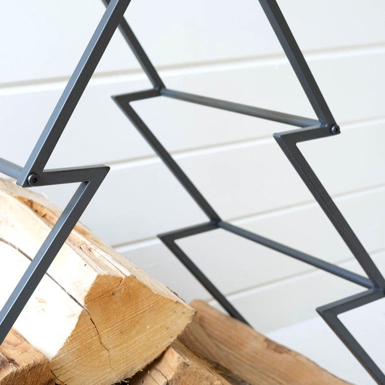 Iron Tree Log Holder | A Cottage in the City