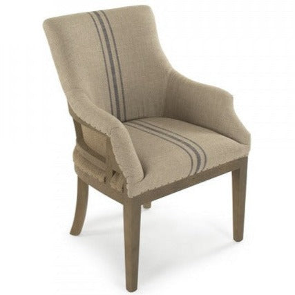 Liberte Deconstructed Arm Chair Blue