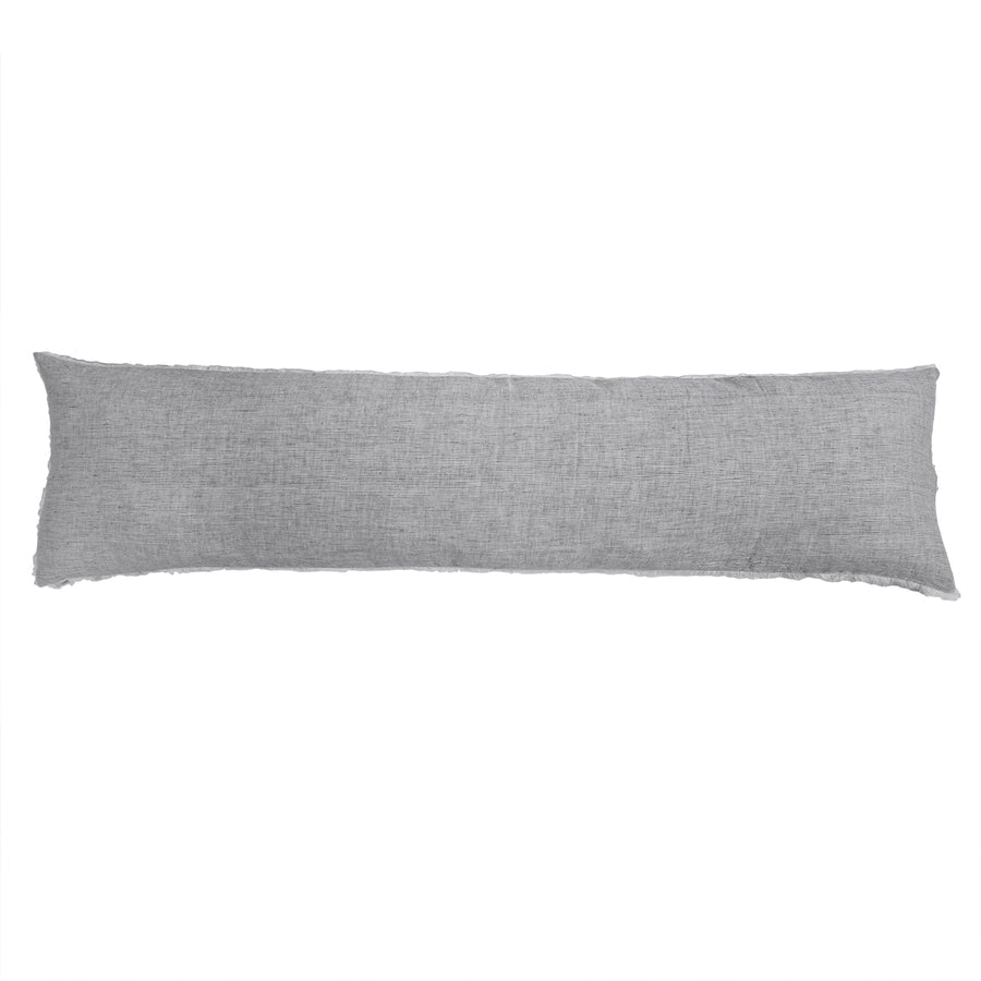 Logan Charcoal Body Pillow by Pom Pom at Home