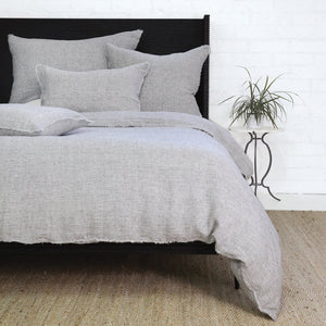 Logan Charcoal Duvet by Pom Pom at Home
