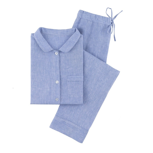 Lush Linen French Blue Pajama