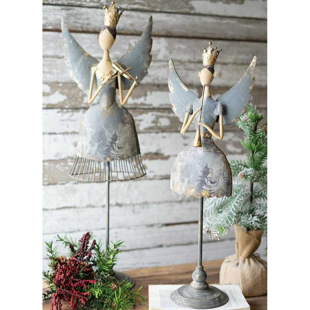 Metal Angels Playing Instruments Set