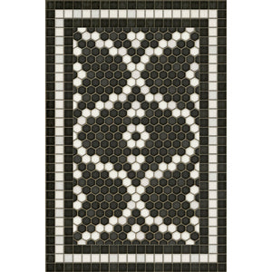 Mosaic F Kingsbridge Road Vinyl Floor Cloth