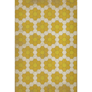 Pattern 02 The Bees Knees Vinyl Floor Cloth