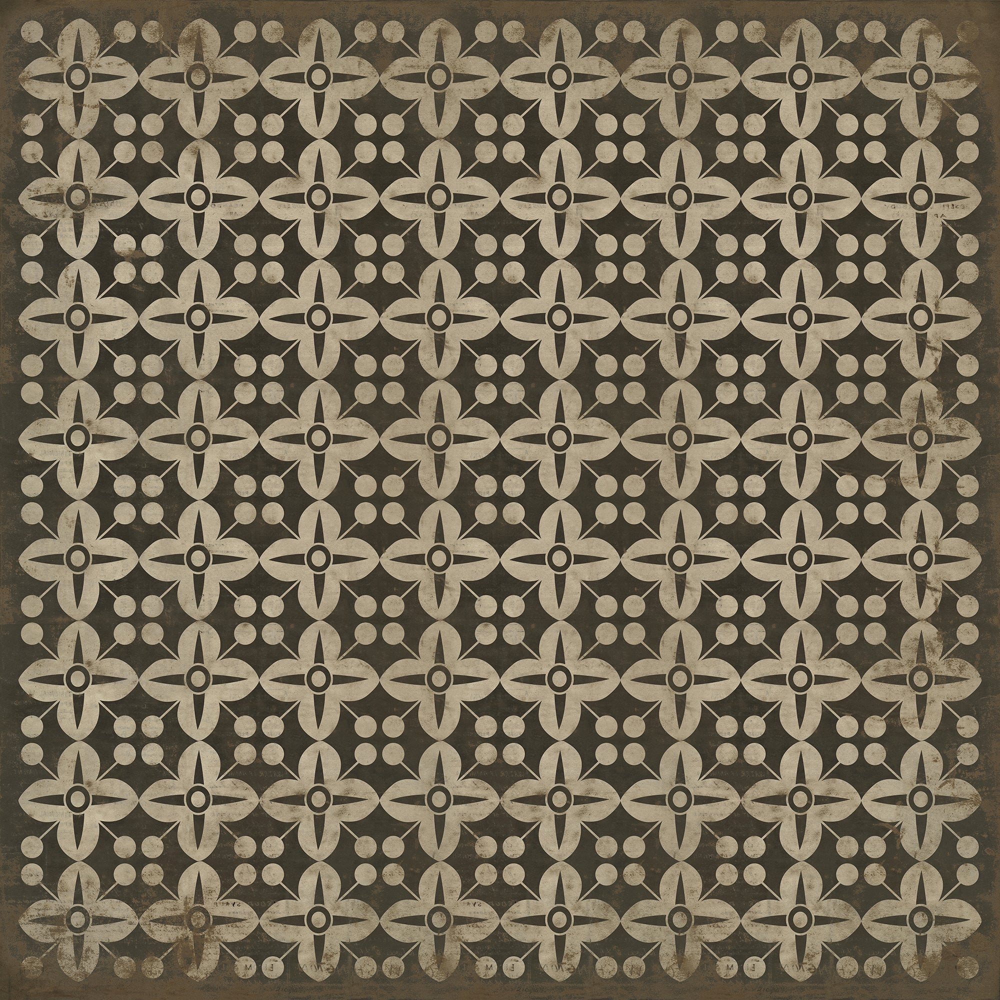 Pattern 03 There's No Place Like Home Vinyl Floor Cloth