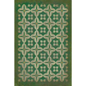 Pattern 03 the Emerald City Vinyl Floor Cloth