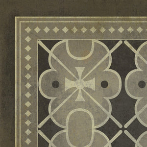 Pattern 05 Dorian Gray Vinyl Floor Cloth