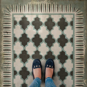 Pattern 10 Taj Mahal Vinyl Floor Cloth