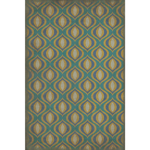Pattern 15 Atlantis Vinyl Floor Cloth
