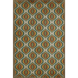Pattern 15 Svengali Vinyl Floor Cloth