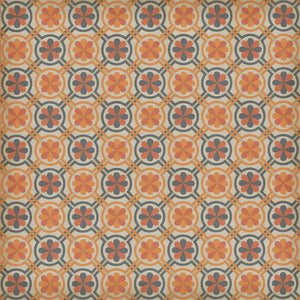 Pattern 19 Newton Vinyl Floor Cloth