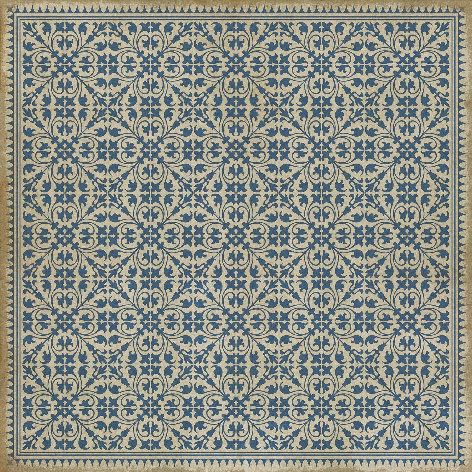 Pattern 21 Mad Hatter Tea Party Vinyl Floor Cloth