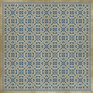 Pattern 21 Mad Hatter Tea Party Vinyl Floor Cloth