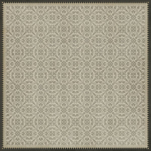 Pattern 21 The White Knight Vinyl Floor Cloth