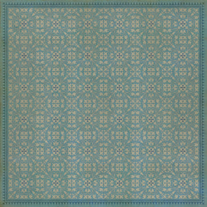 Pattern 21 Through The Looking Glass Vinyl Floor Cloth