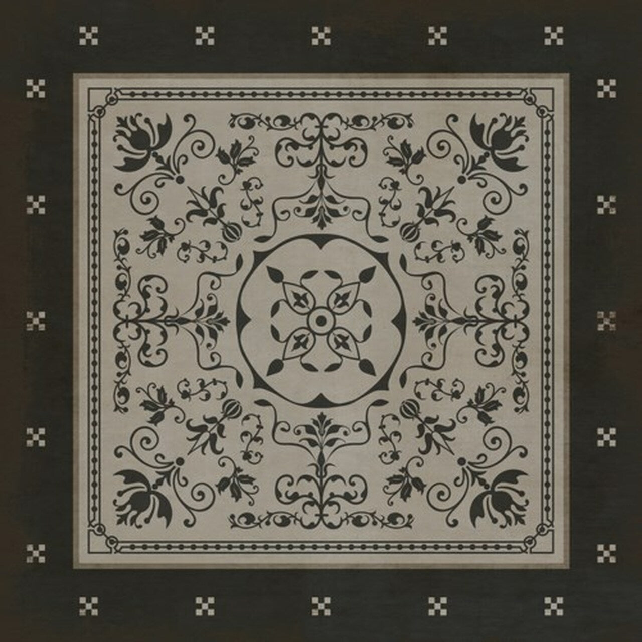 Pattern 22 Atticus Vinyl Floor Cloth