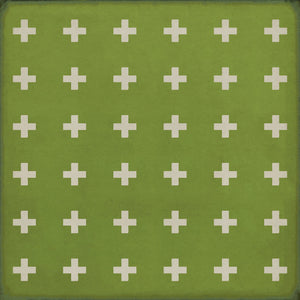 Pattern 24 Corsica Vinyl Floor Cloth
