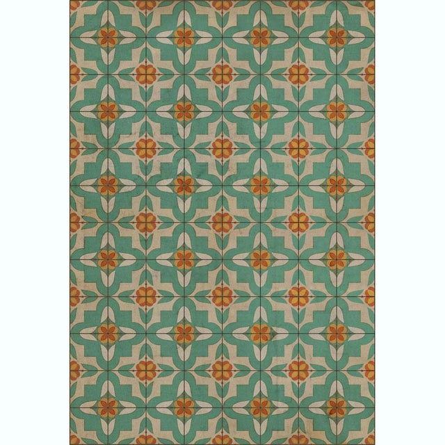 Pattern 33 Dutch Vinyl Floor Cloth