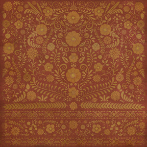 Pattern 36 The Red Carpet Vinyl Floor Cloth