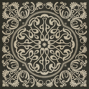 Pattern 39 Blackjack Vinyl Floor Cloth
