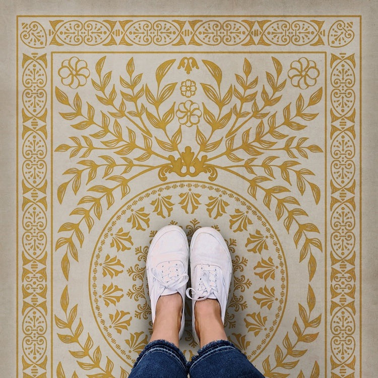 Pattern 40 Versailles Vinyl Floor Cloth
