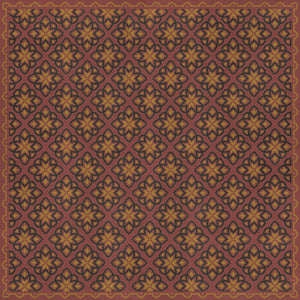 Pattern 45 Rubellus Vinyl Floor Cloth
