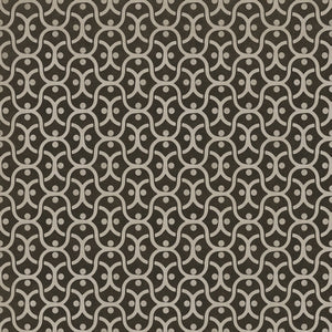 Pattern 47 Black Russian Vinyl Floor Cloth