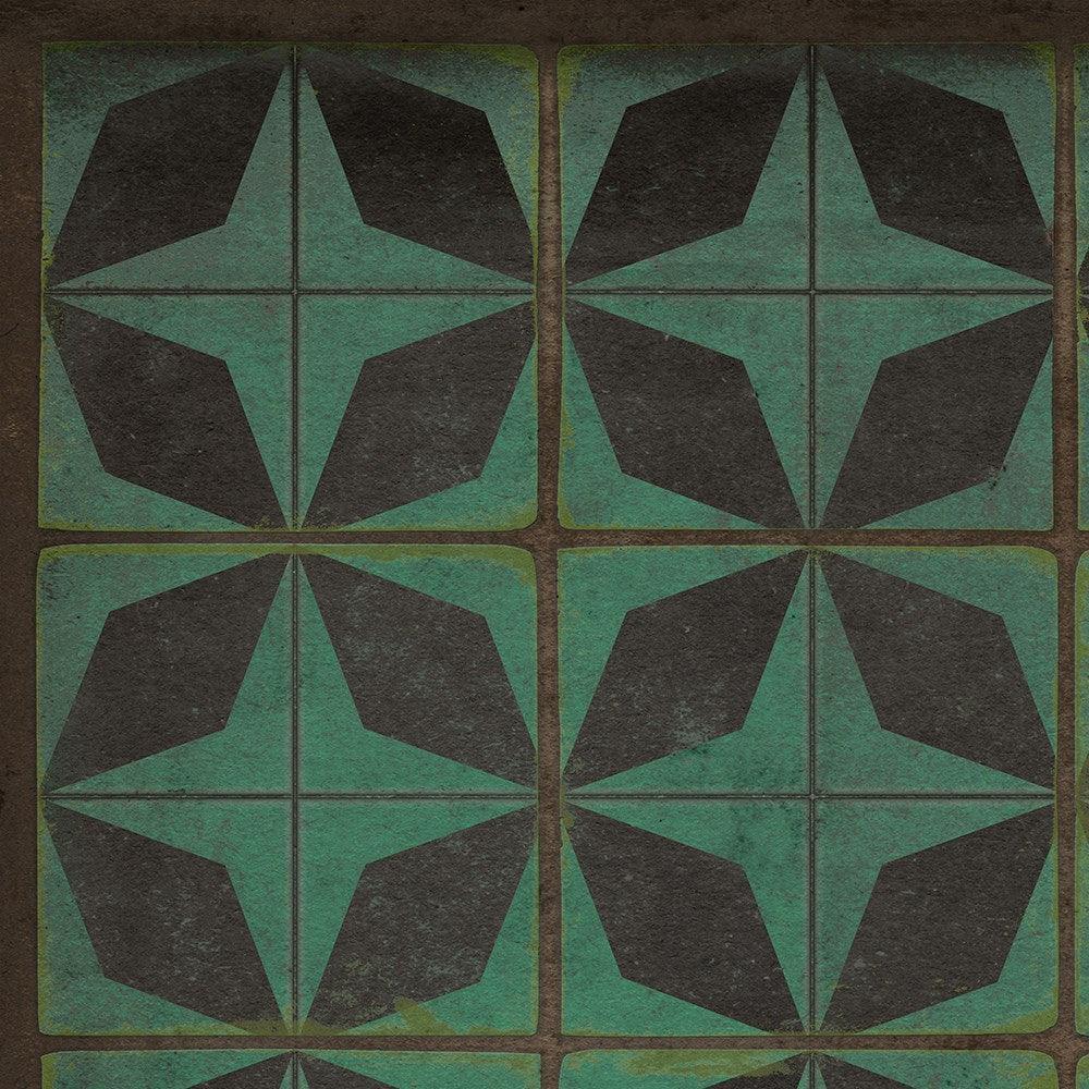 Pattern 54 Draco Vinyl Floor Cloth