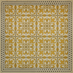 Pattern 55 The Last Straw Vinyl Floor Cloth