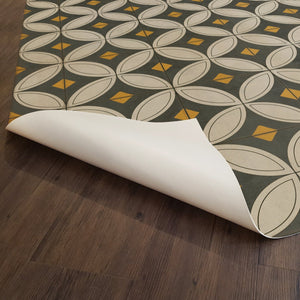 Pattern 70 May The Lights Guide You Home Vinyl Floor Cloth
