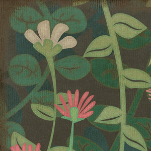 Pattern 73 Little Idas Flowers Vinyl Floor Cloth