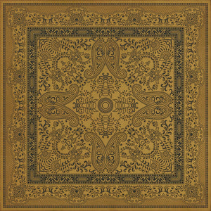 Pattern 76 Witzend Vinyl Floor Cloth