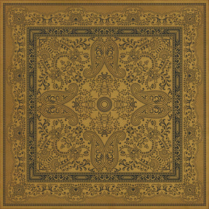 Pattern 76 Witzend Vinyl Floor Cloth