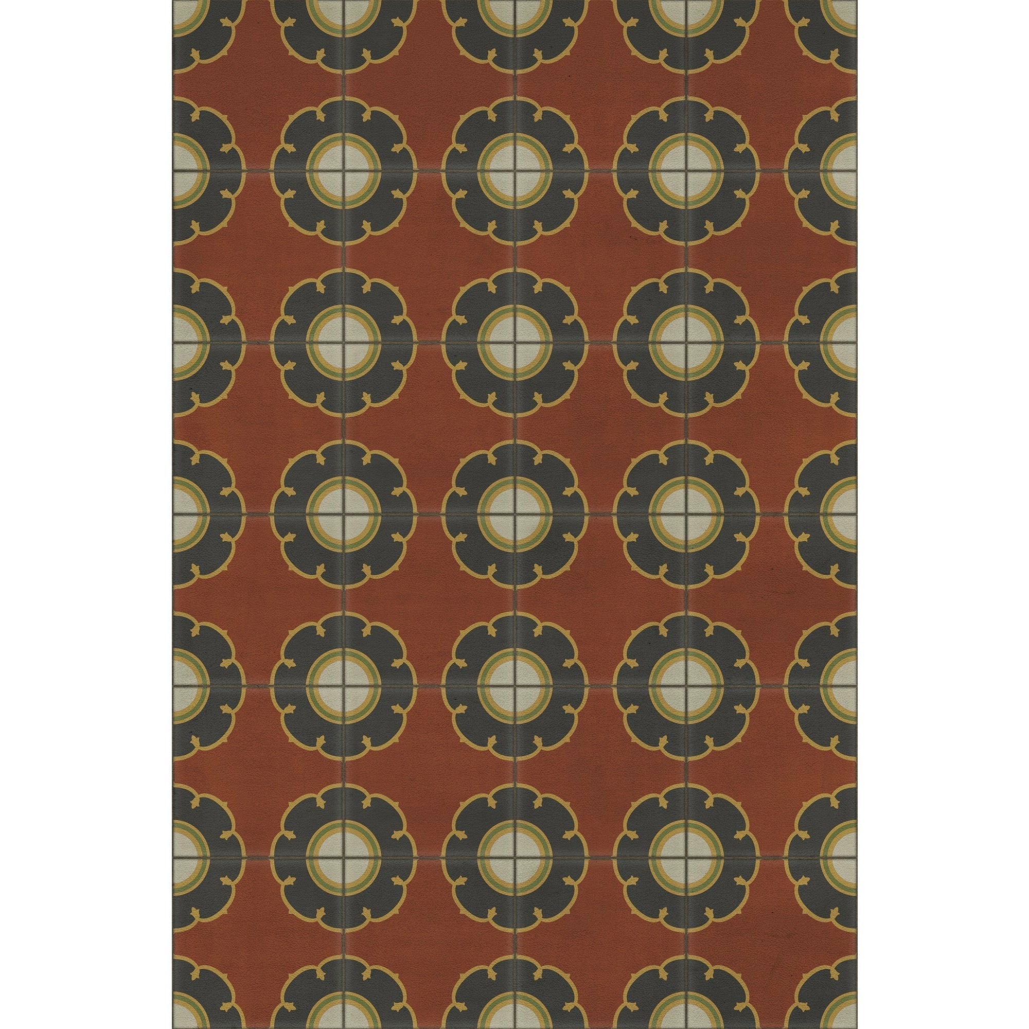Pattern 78 Cabaret Vinyl Floor Cloth