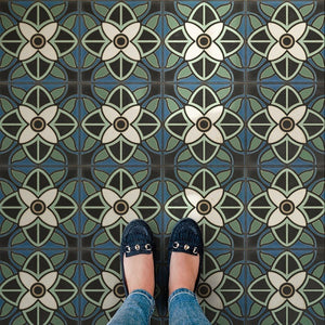 Pattern 80 Bette Davis Vinyl Floor Cloth