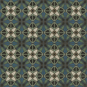Pattern 80 Bette Davis Vinyl Floor Cloth