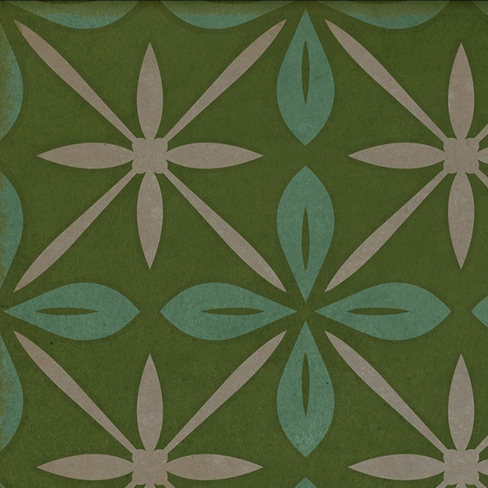 Pattern 81 Downtown Diner Vinyl Floor Cloth