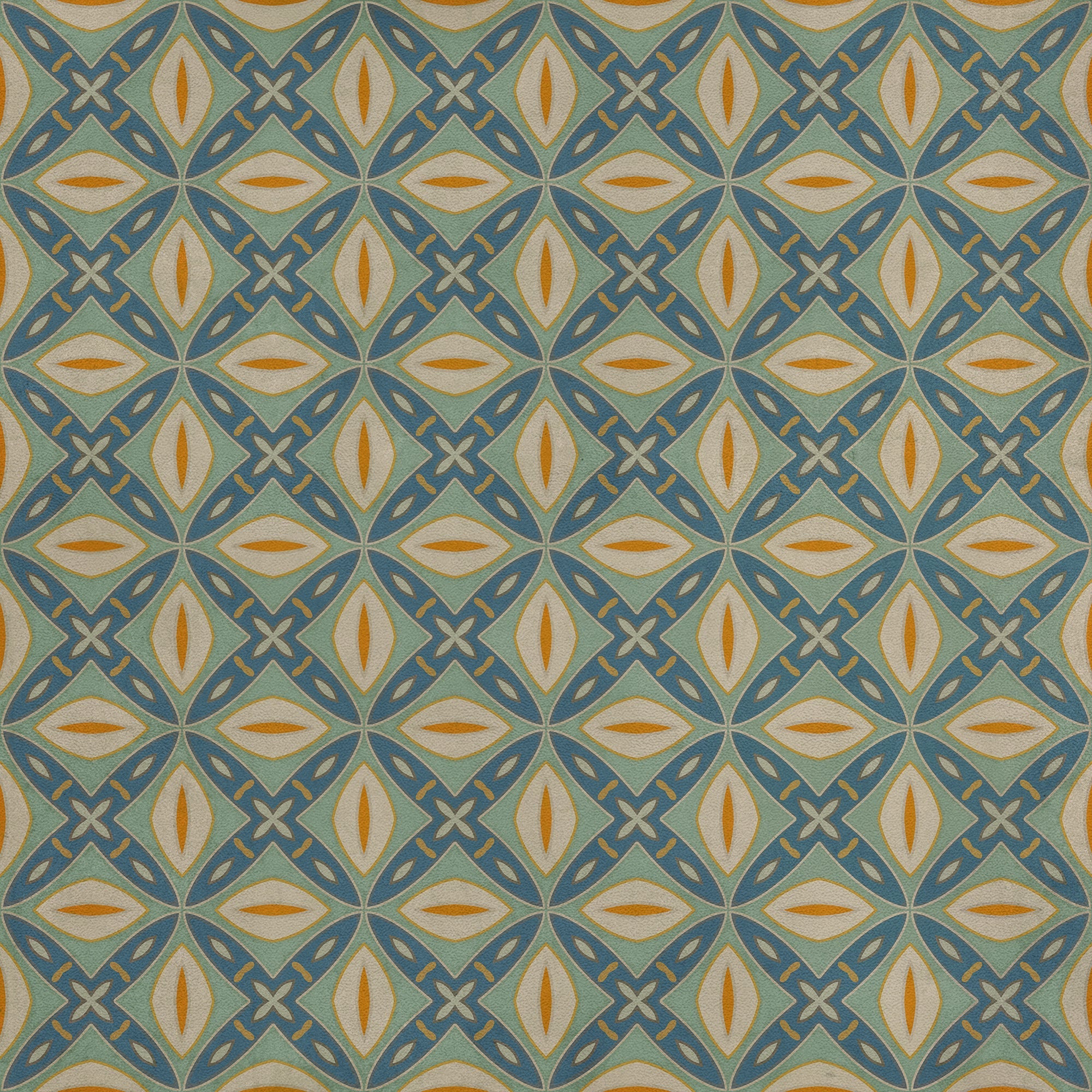Pattern 82 Darling Vinyl Floor Cloth