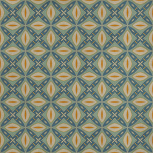 Pattern 82 Darling Vinyl Floor Cloth