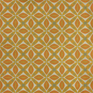 Pattern 82 Tiger Lily Vinyl Floor Cloth