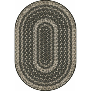 Pattern 85 Such A Cozy Room Braided Oval Vinyl Floor Cloth