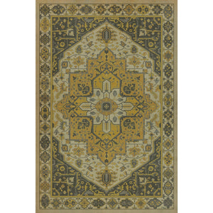 Persian Bazaar Camelot Charlemagne Vinyl Floor Cloth