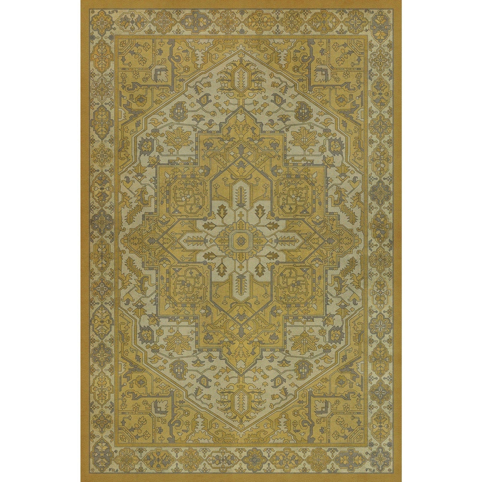 Persian Bazaar Camelot Gwendolyn Vinyl Floor Cloth