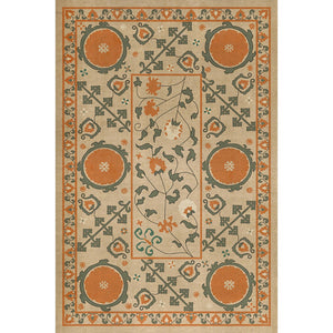 Persian Bazaar Samarkand Bahora Vinyl Floor Cloth