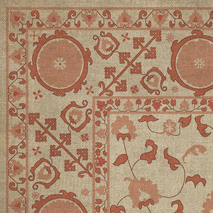 Persian Bazaar Samarkand Gazal Vinyl Floor Cloth
