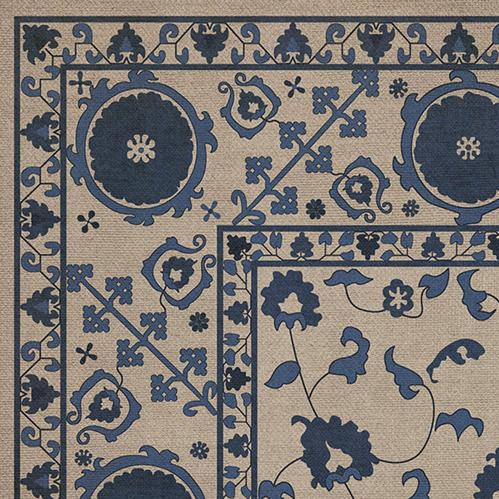 Persian Bazaar Samarkand Okean Vinyl Floor Cloth