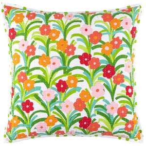 Pine Cone Hill Playful Posies Quilted Sham