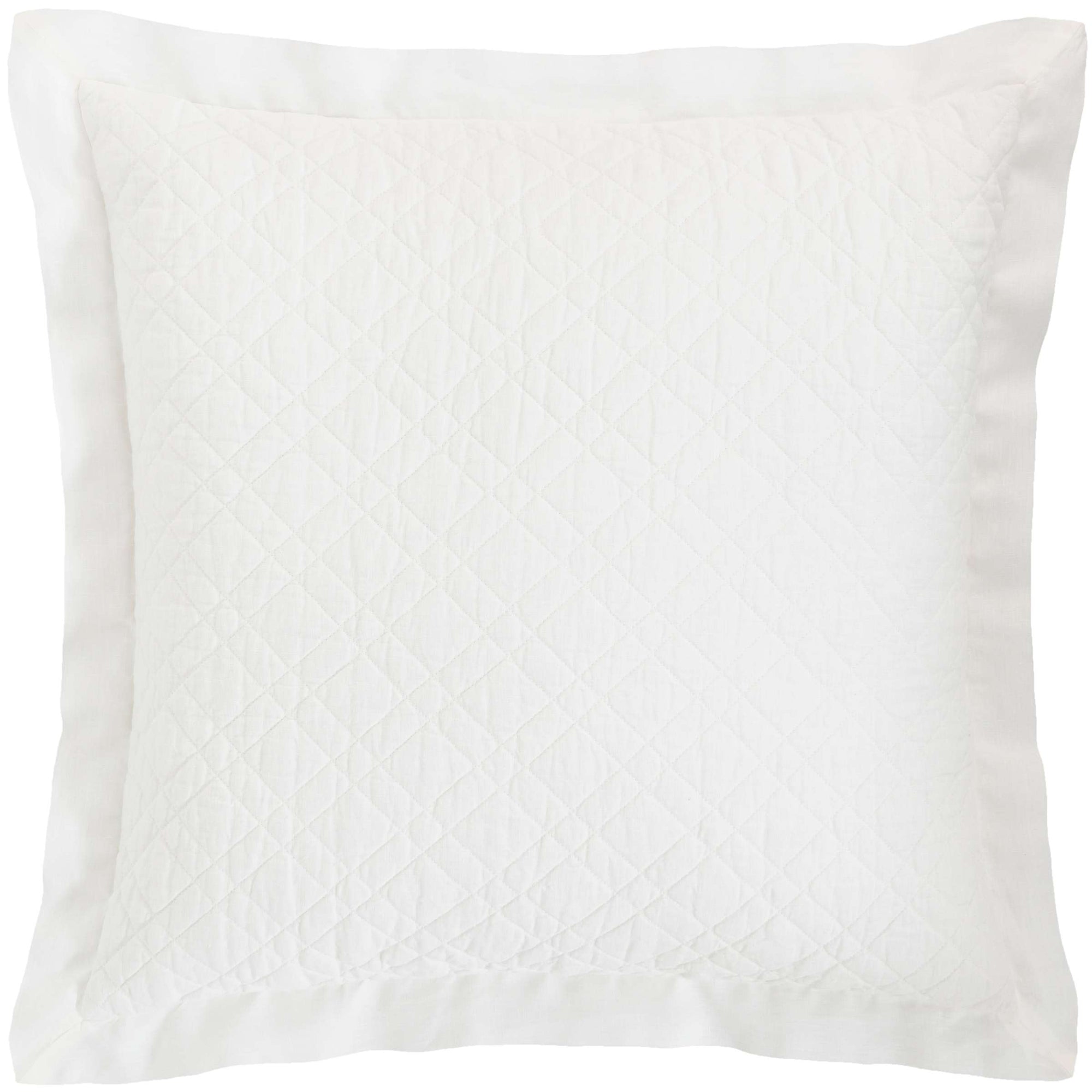 Pine Cone Hill Washed Linen Quilted Sham