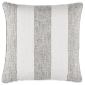 Pine Cone Hill Awning Stripe Grey Indoor/Outdoor Pillow