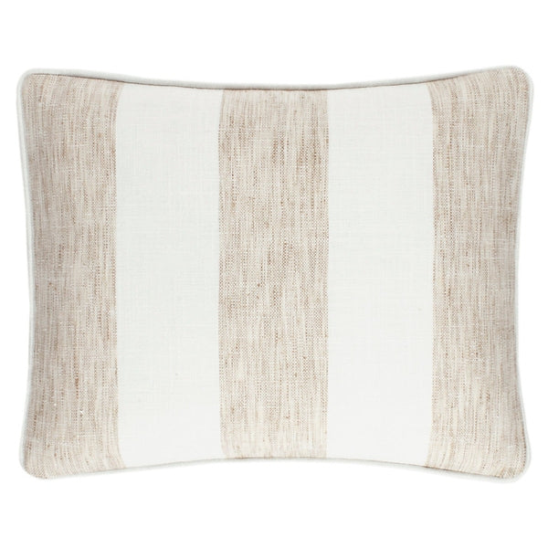 Pine Cone Hill Awning Stripe Natural Indoor/Outdoor Pillow